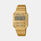 Casio Rectangular Gold Digital watch