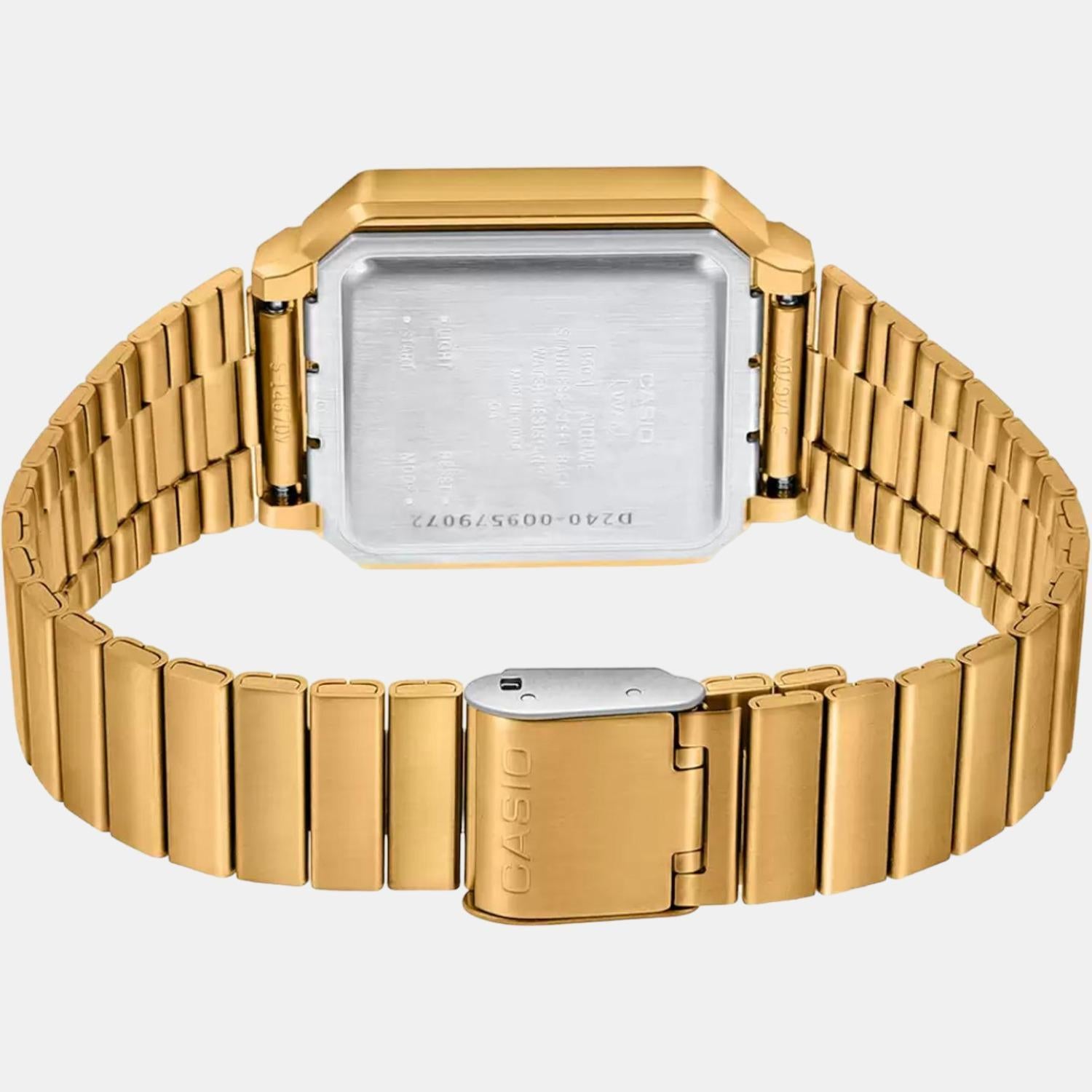 Casio Stainless Steel Gold watch