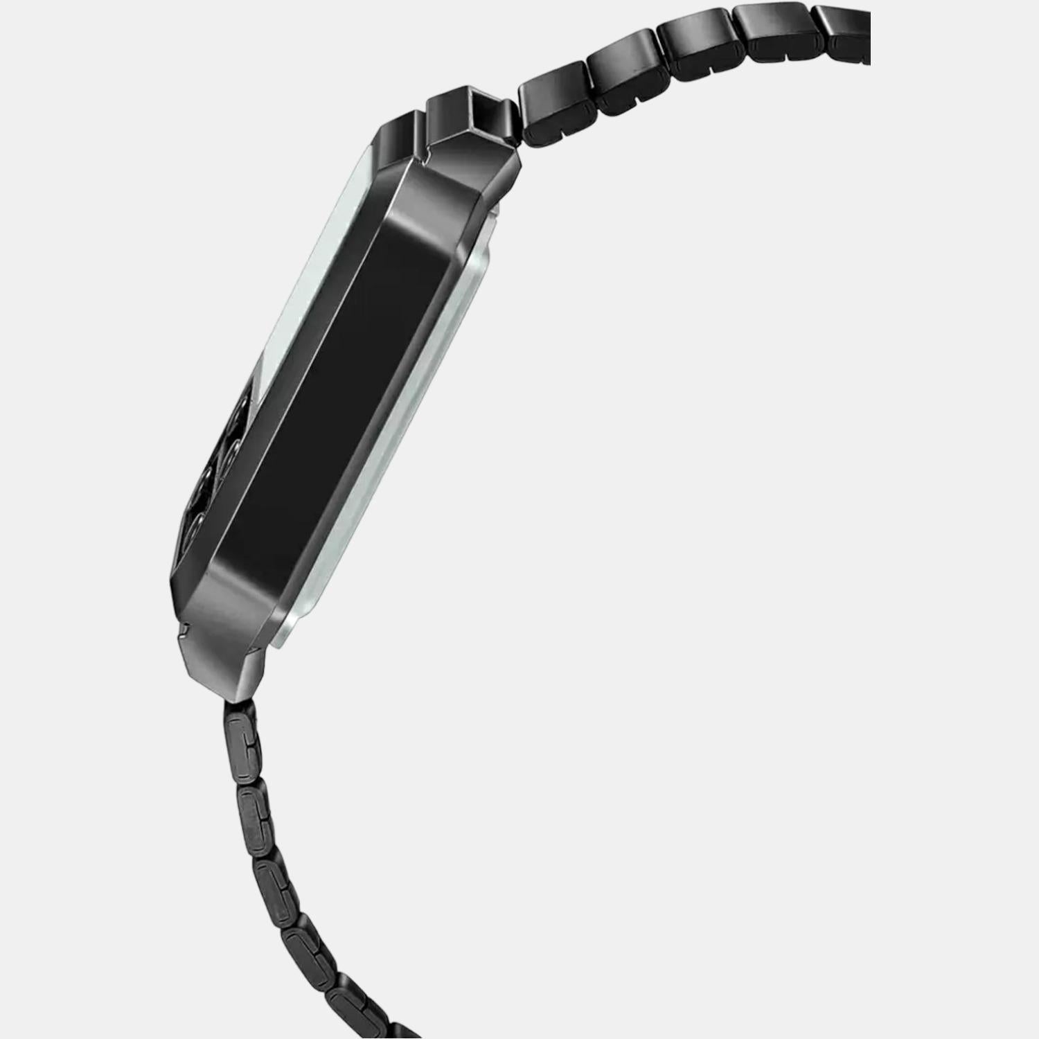 Casio Unisex Rectangular Black watch