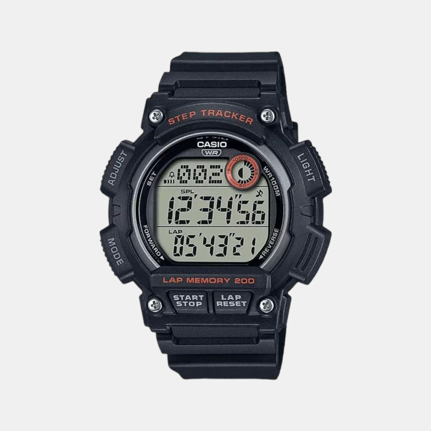 Casio Round Black Digital watch