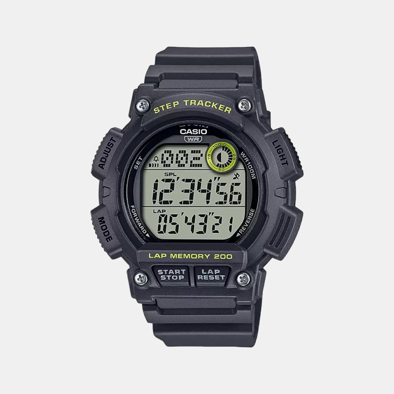 Casio Rectangular Black Digital watch
