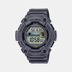 Casio Round Grey Digital watch