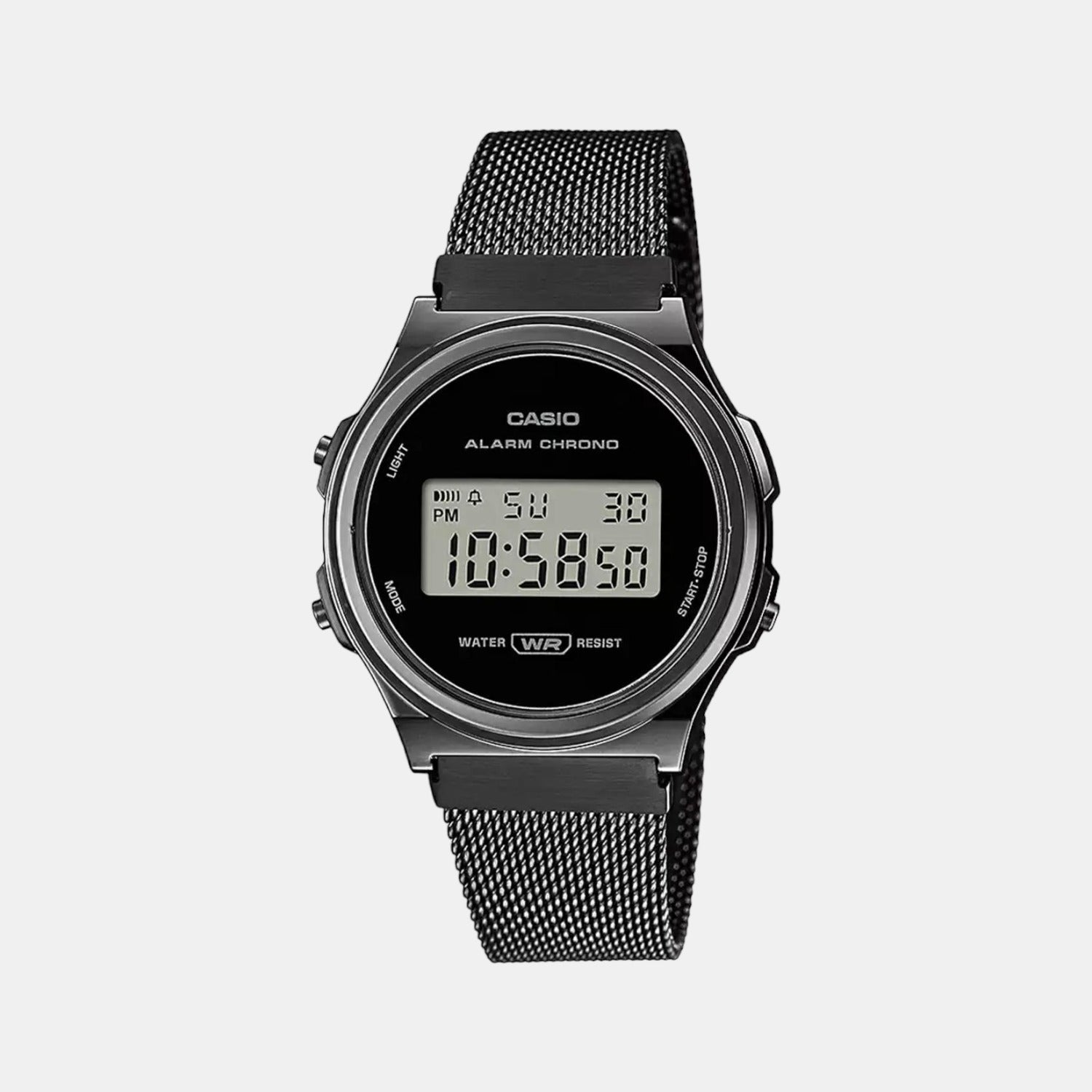 Casio Round Black Digital watch