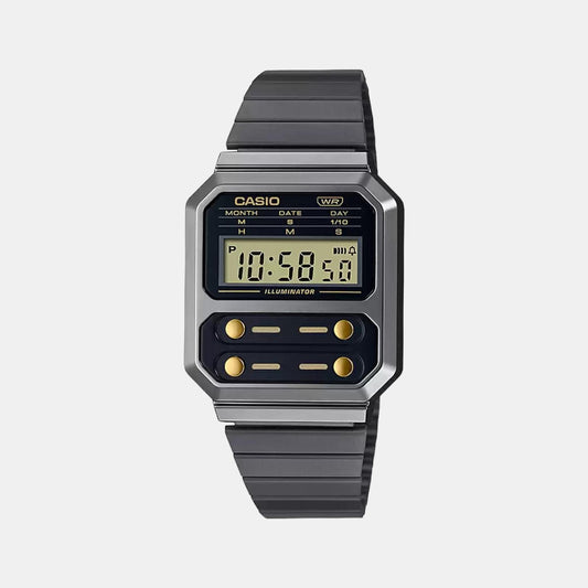 Vintage Unisex Digital Stainless Steel Watch D262