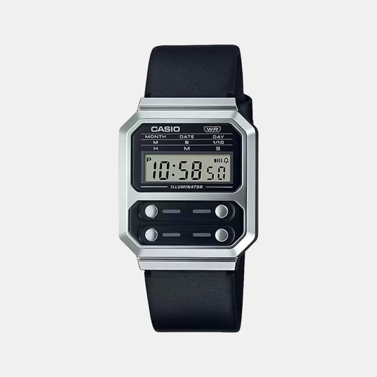 Vintage Unisex Digital Leather Watch D263