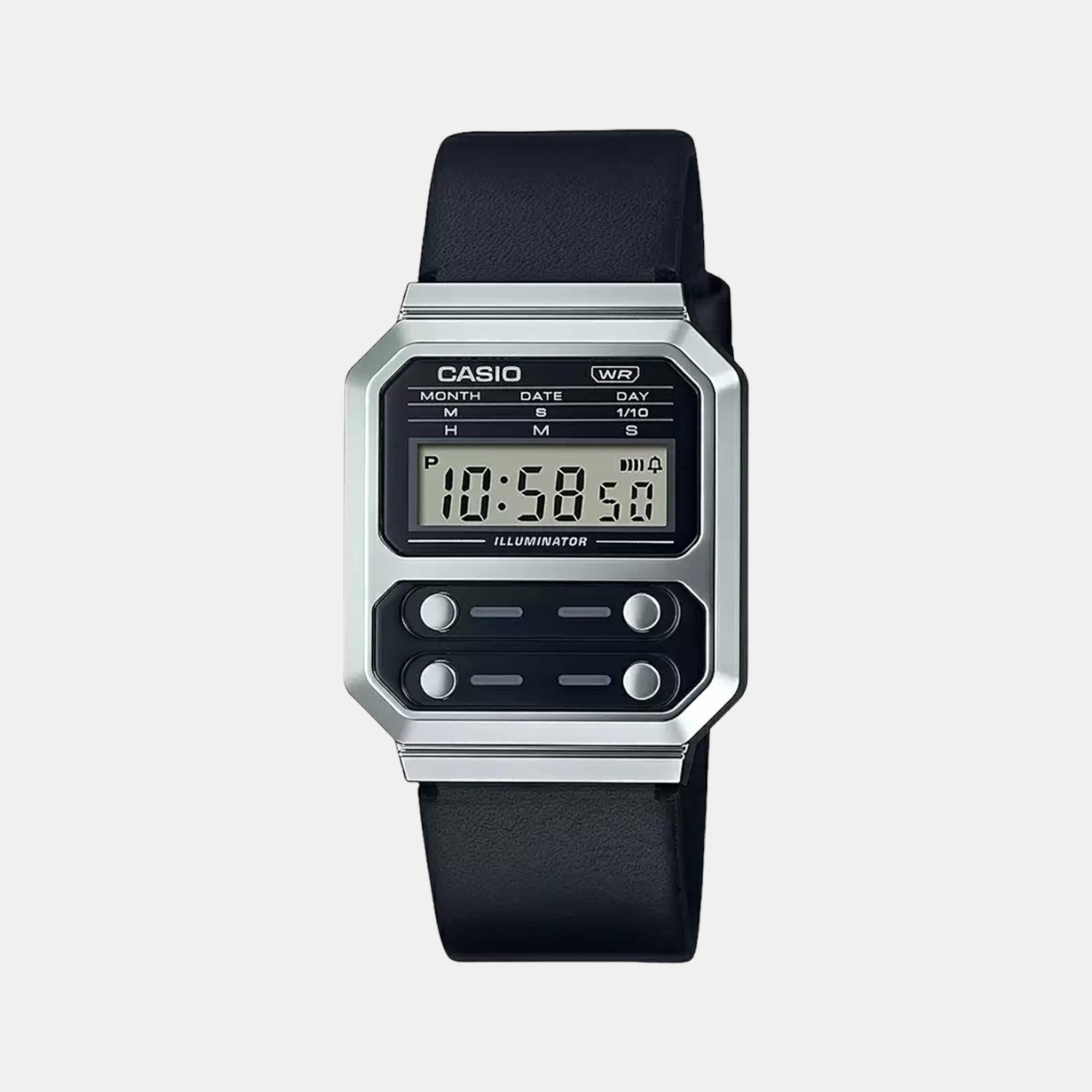 Casio Oval Black Digital watch