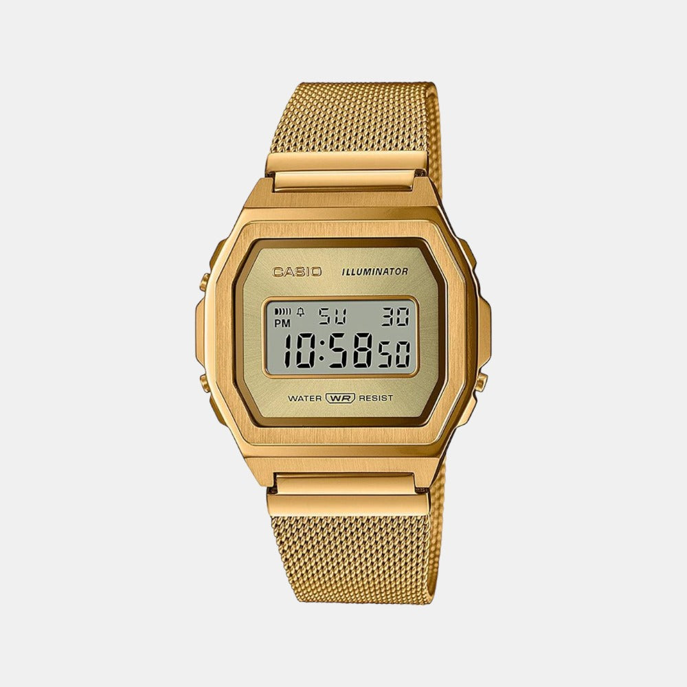 Casio Square Gold Analog watch