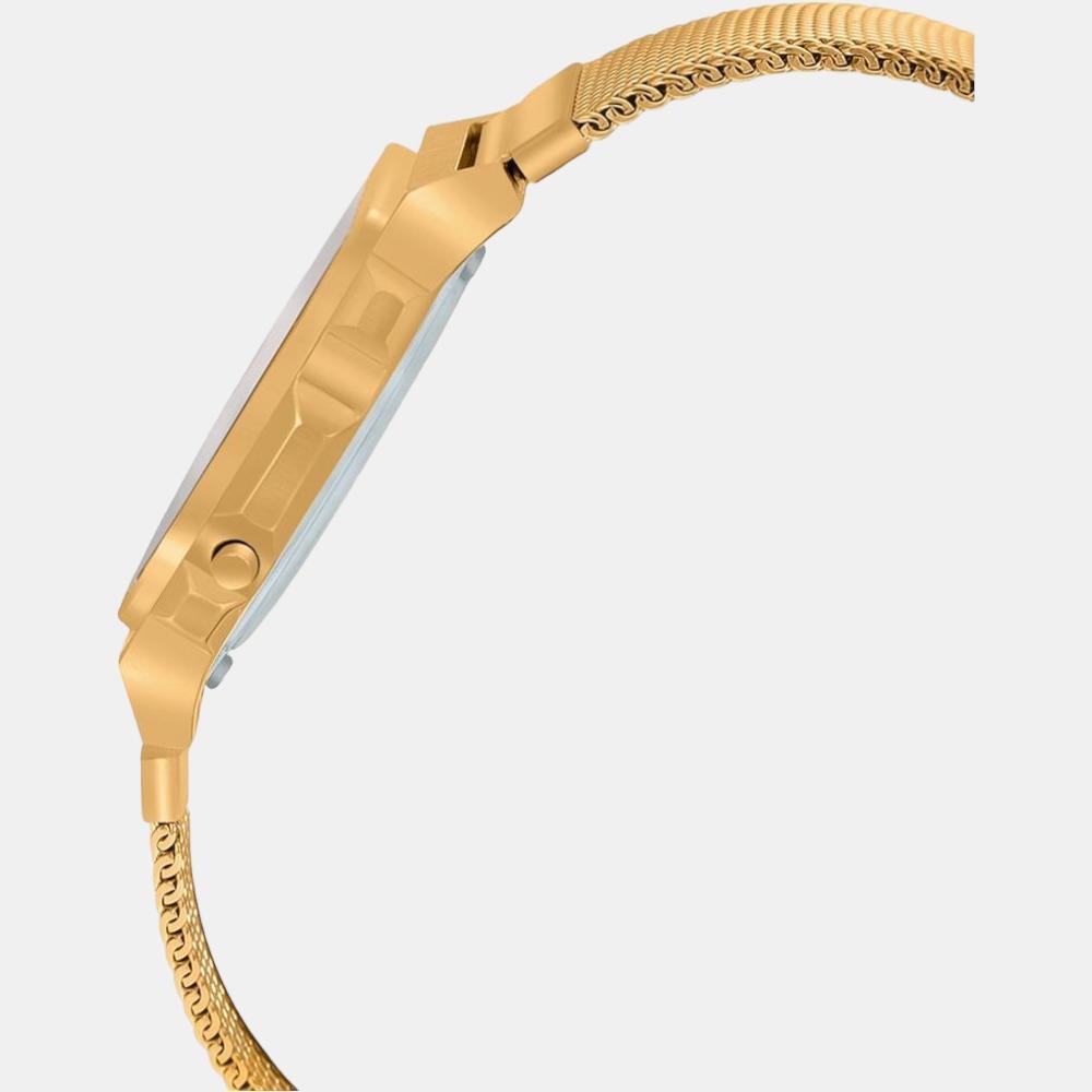 Casio Men Square Gold watch