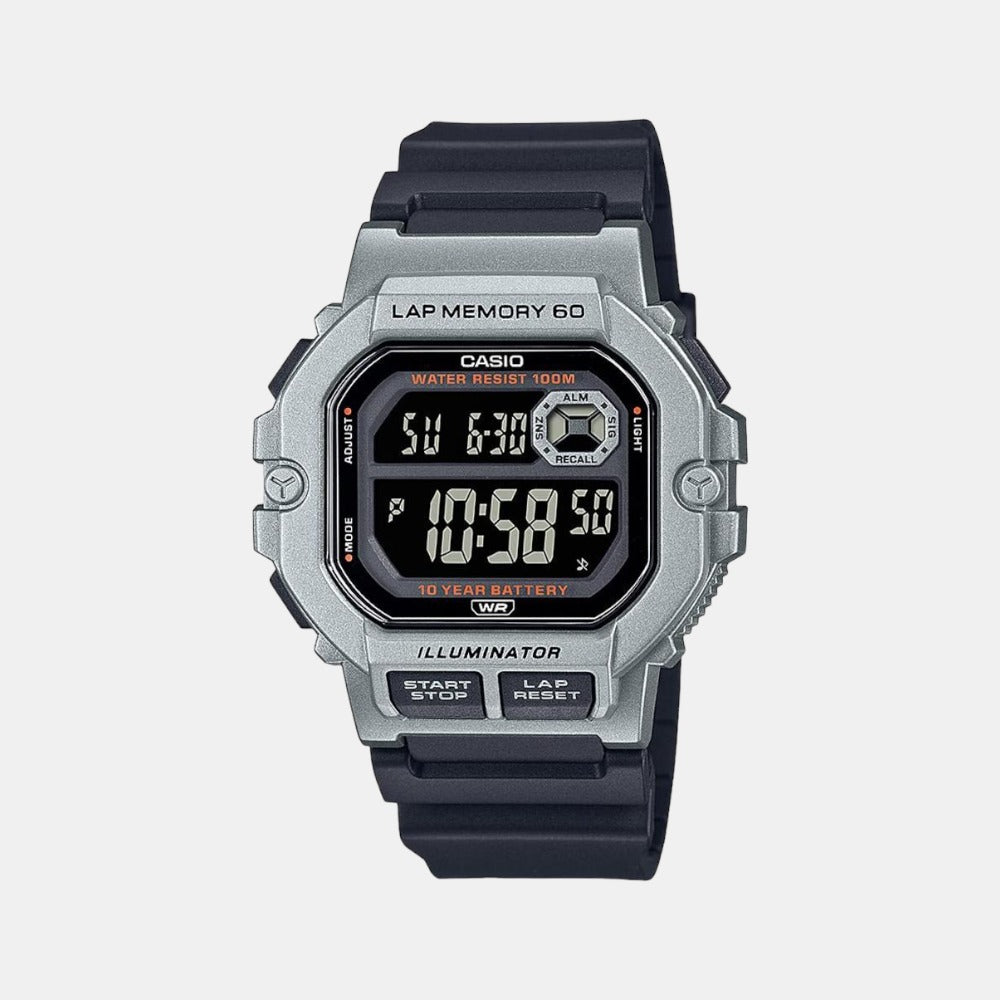 Casio Oval Black Digital watch
