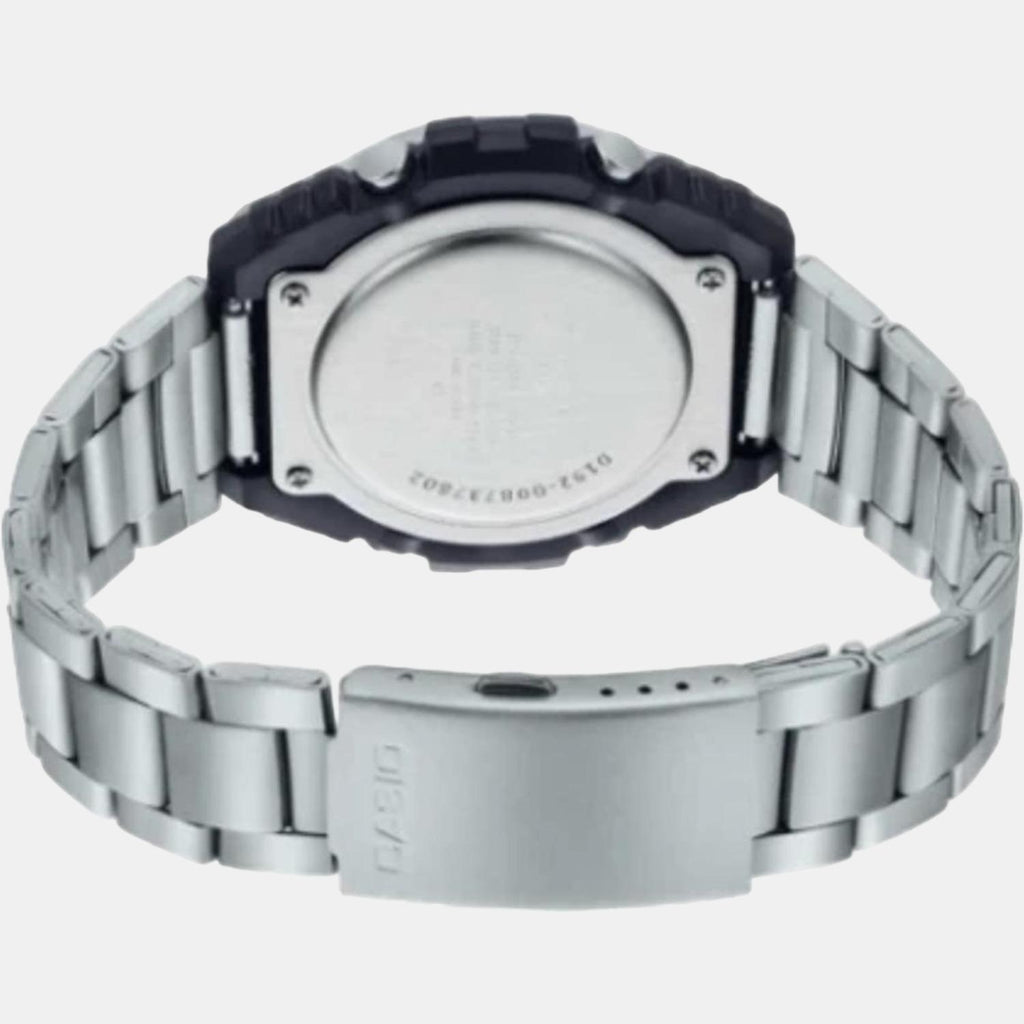 Casio Men Round Black watch