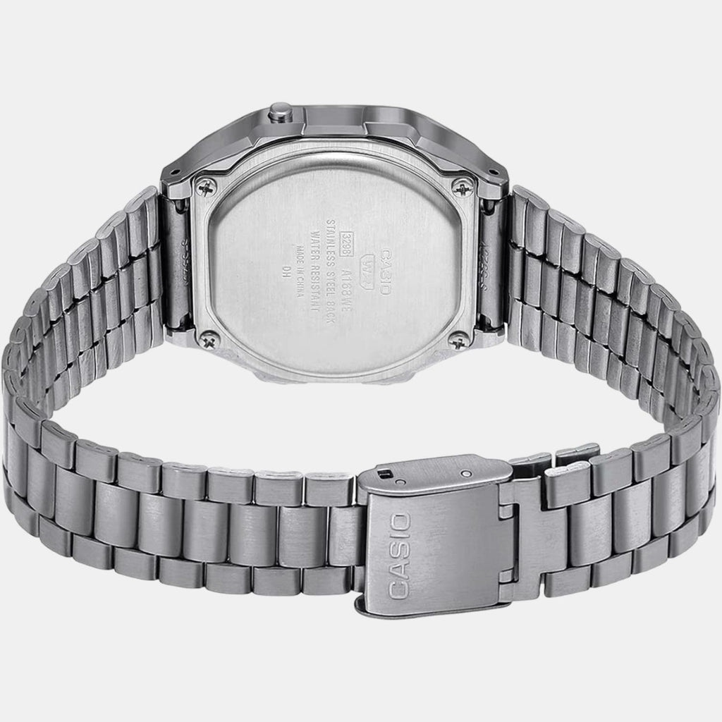 Casio Men Square Two Tone watch