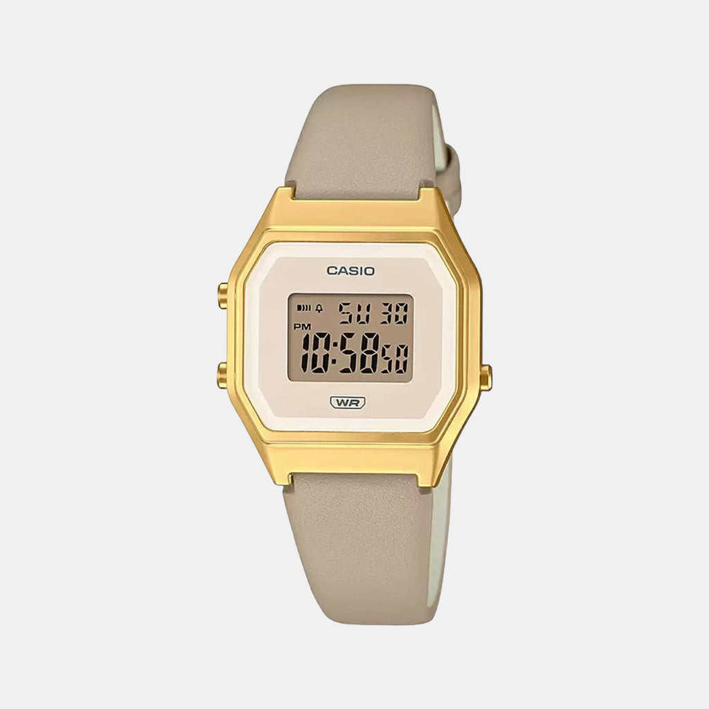 Casio Rectangular Pink Digital watch