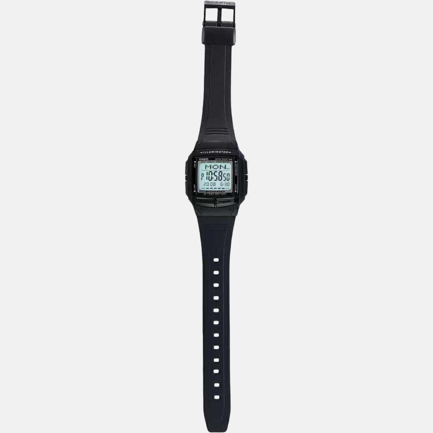Casio Rectangular Quartz Digital Unisex watch