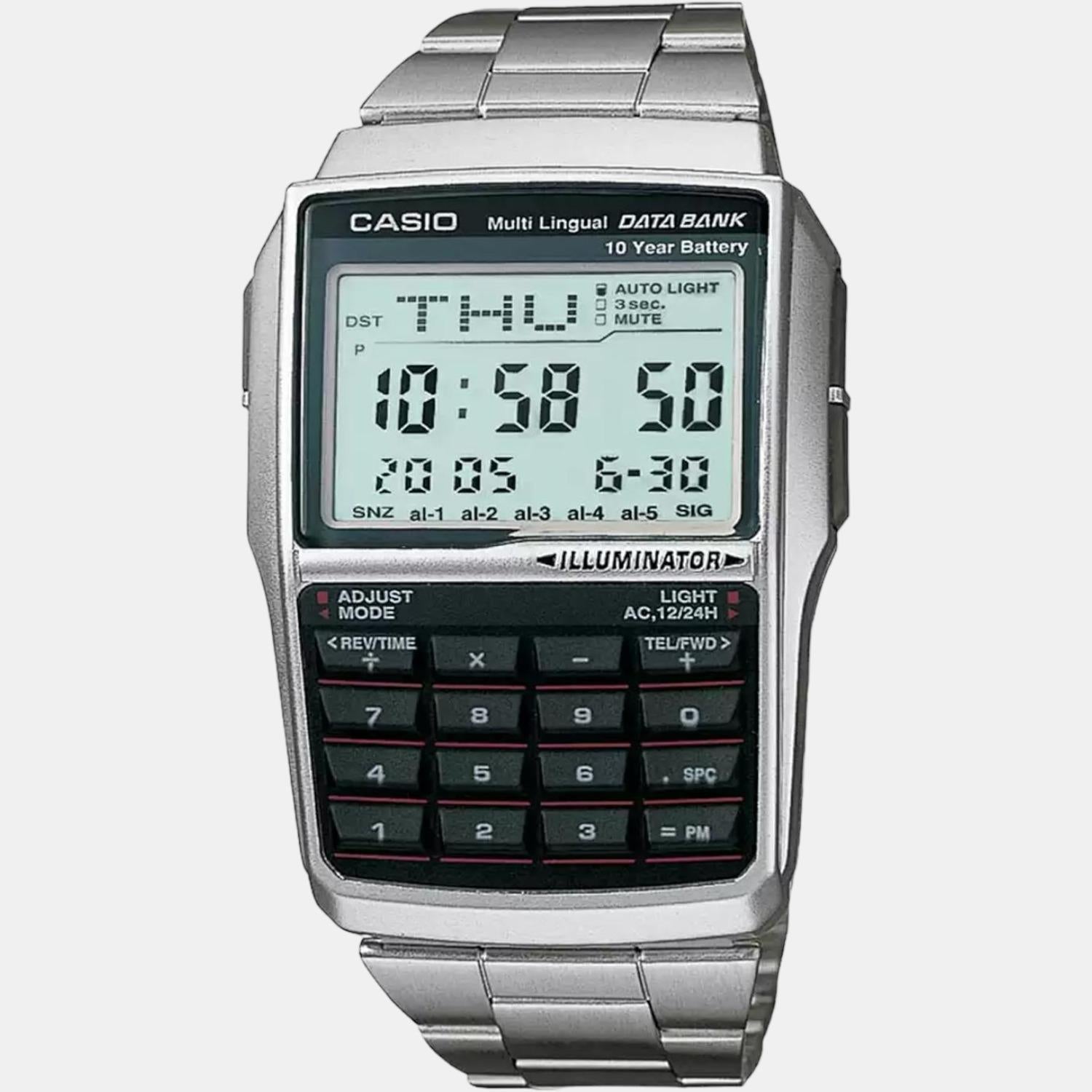 Casio 44 mm Rectangular Quartz watch