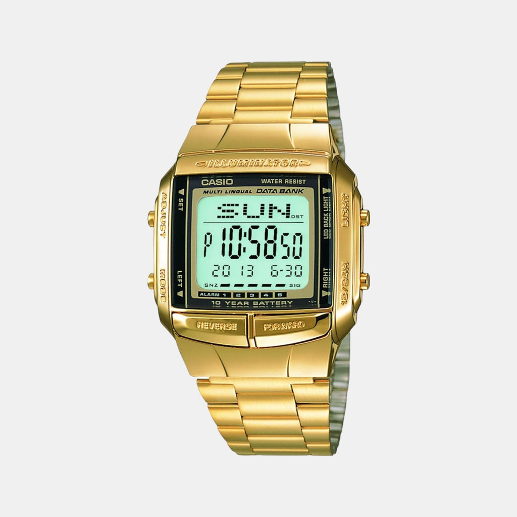 Casio Rectangular Grey Digital watch