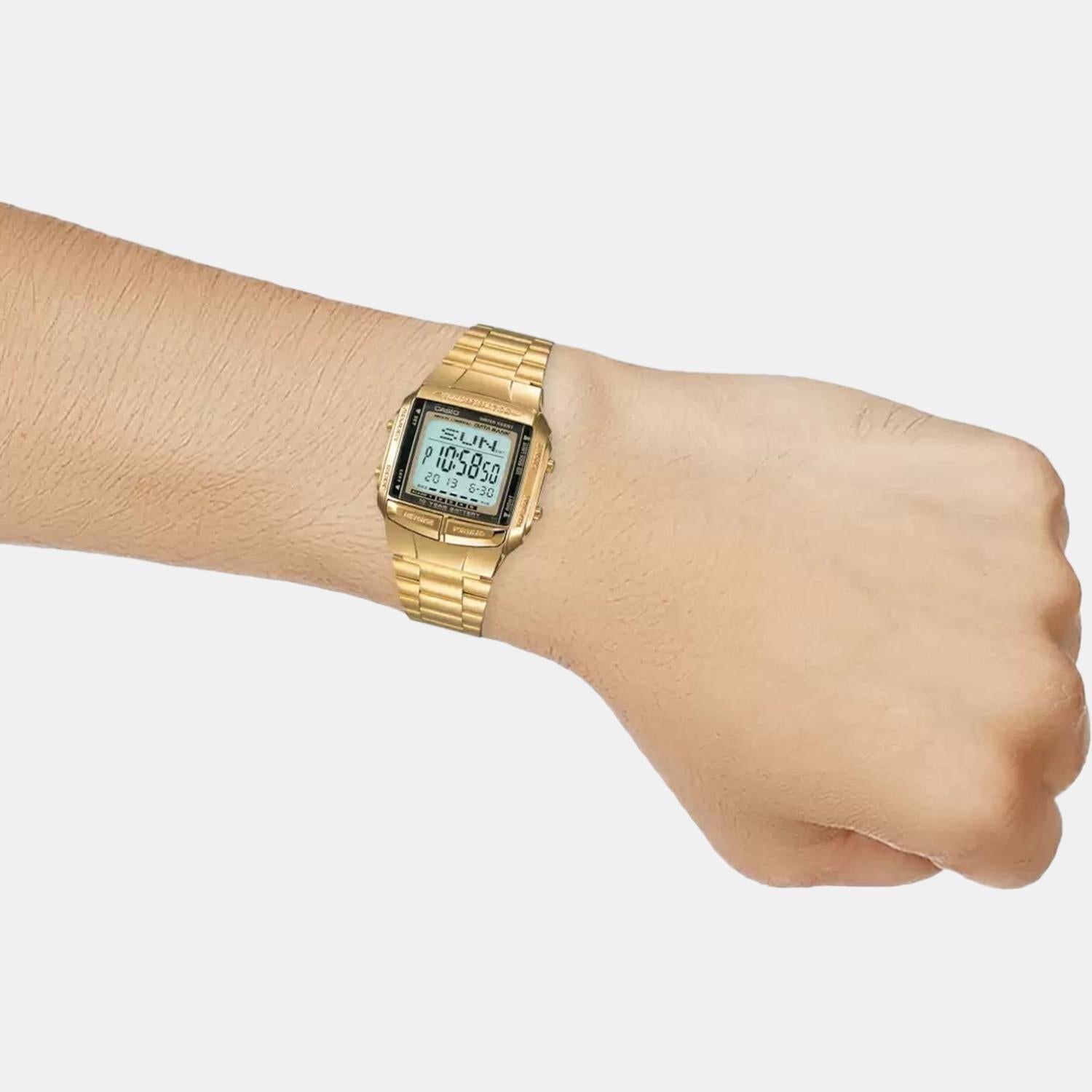 Casio Men Rectangular Grey watch