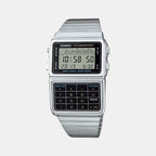 Casio Rectangular Grey Digital watch