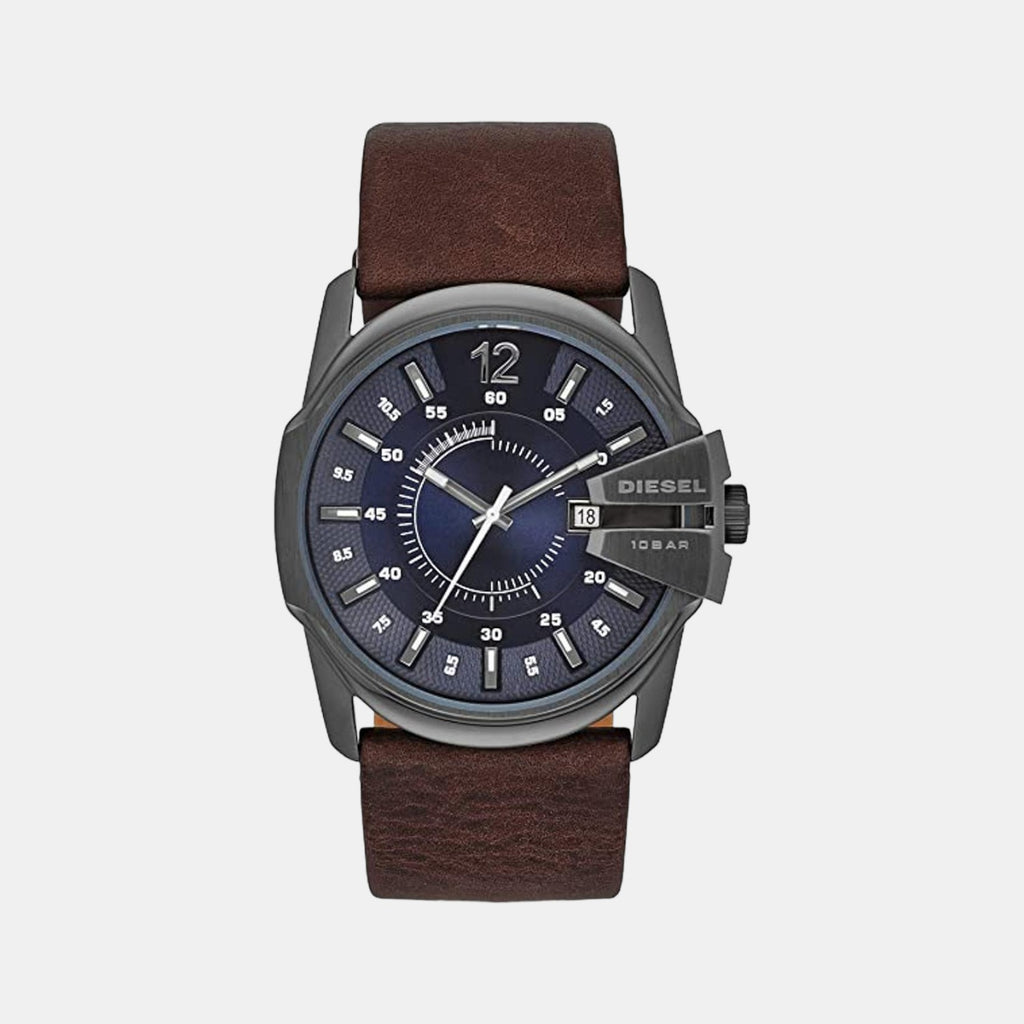Diesel Round Blue Analog watch