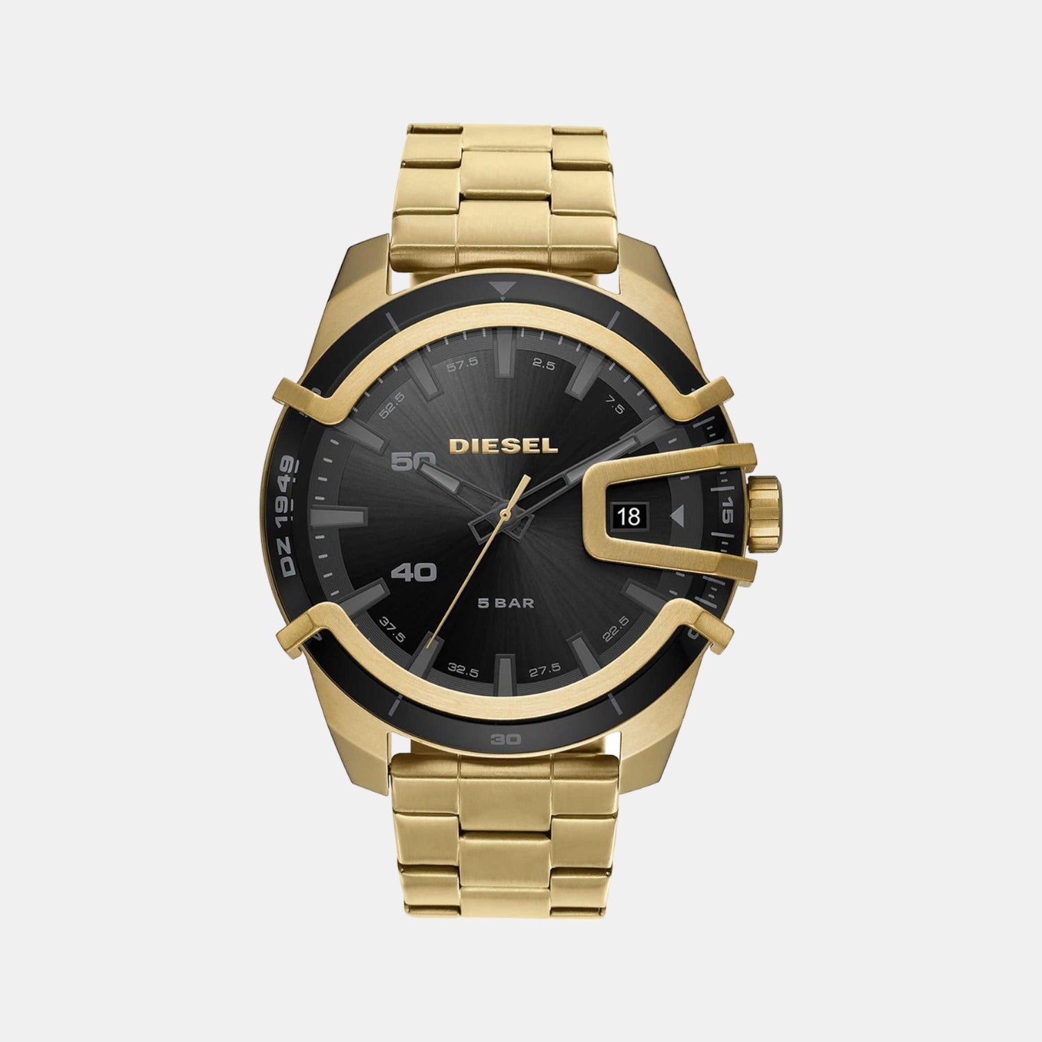 Diesel Round Black Analog watch