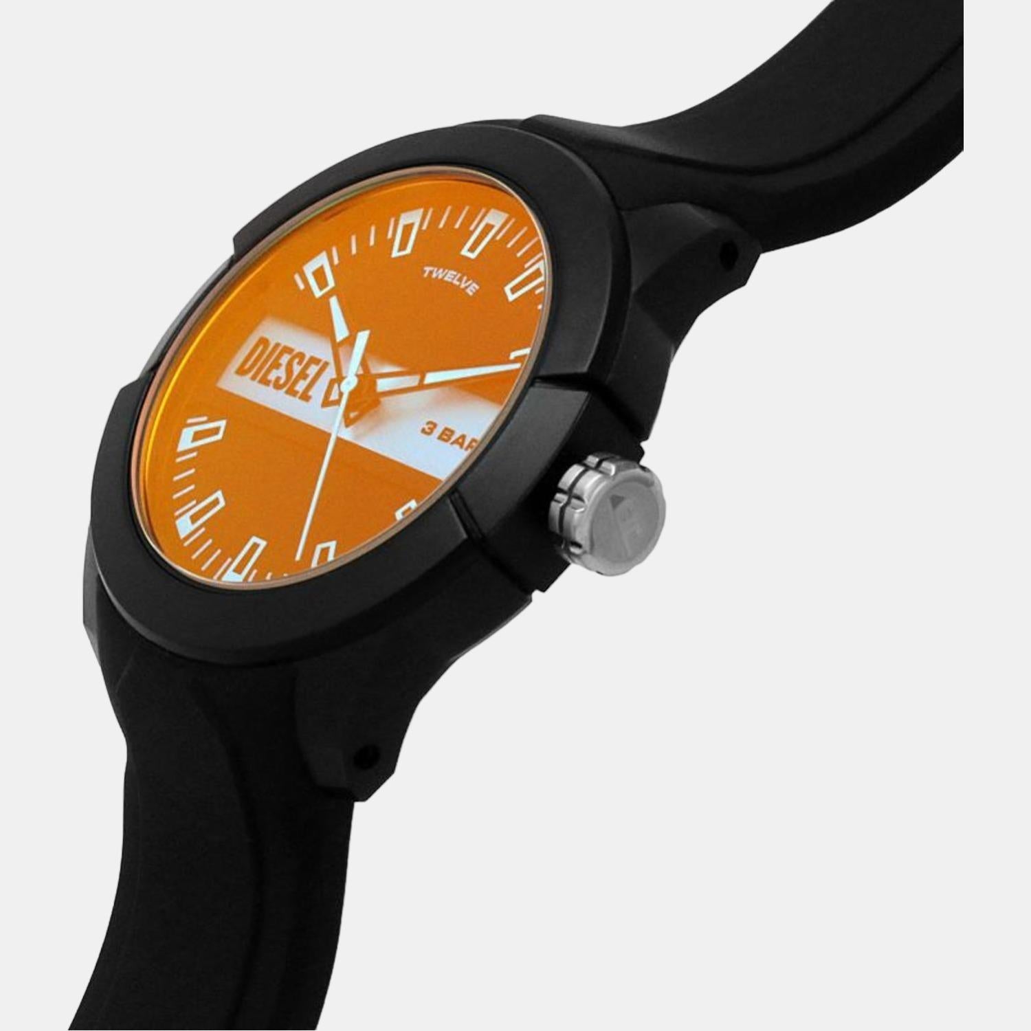 Diesel Silicone Round watch