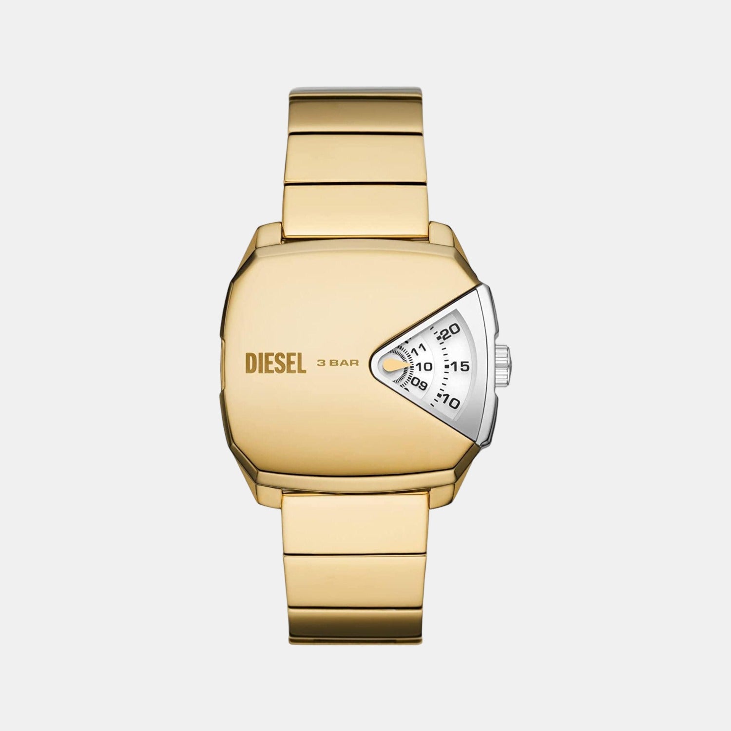 Diesel Square Gold Analog watch