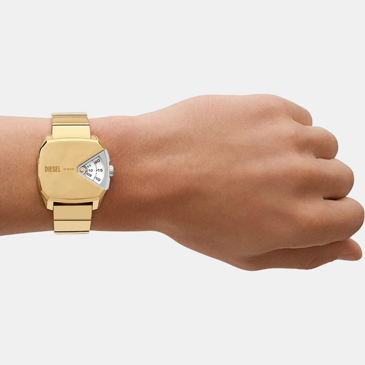 Diesel Stainless Steel Square watch