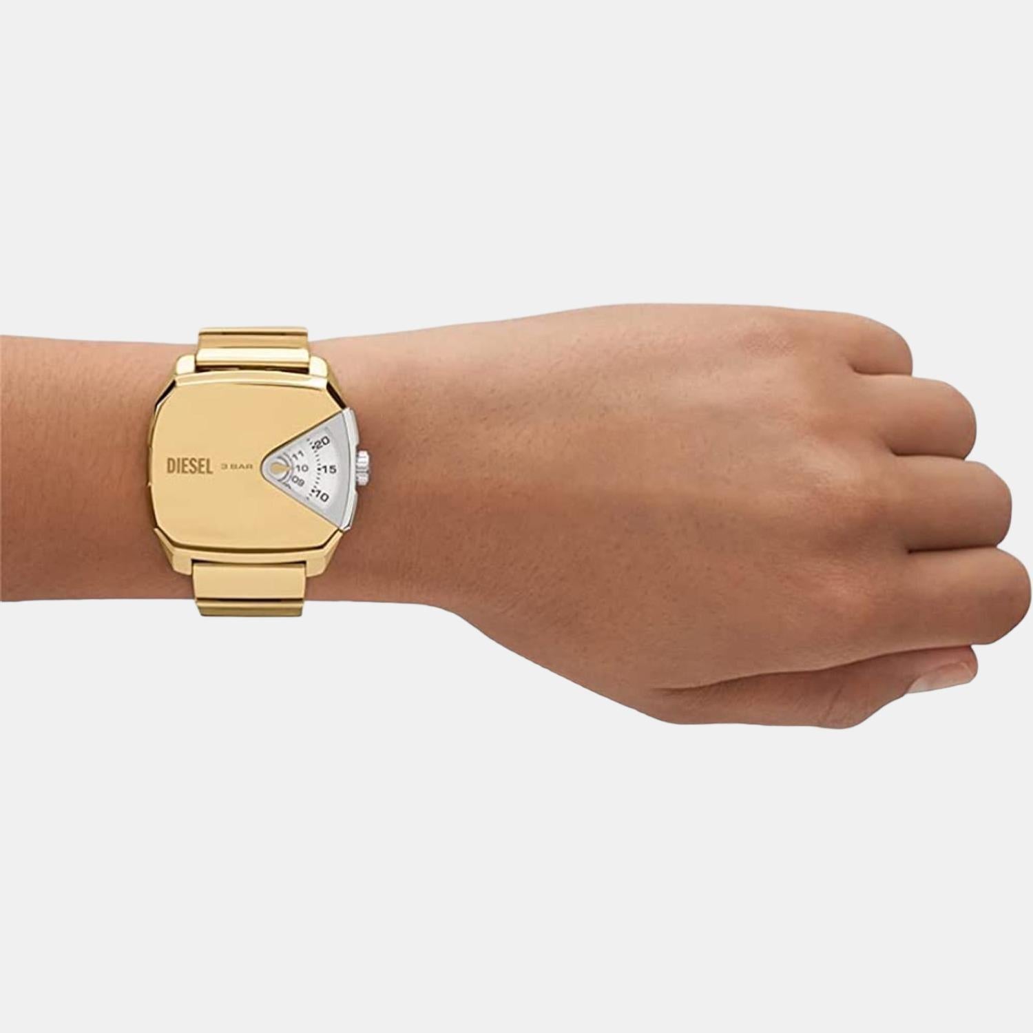 Diesel 41 mm Gold Quartz watch