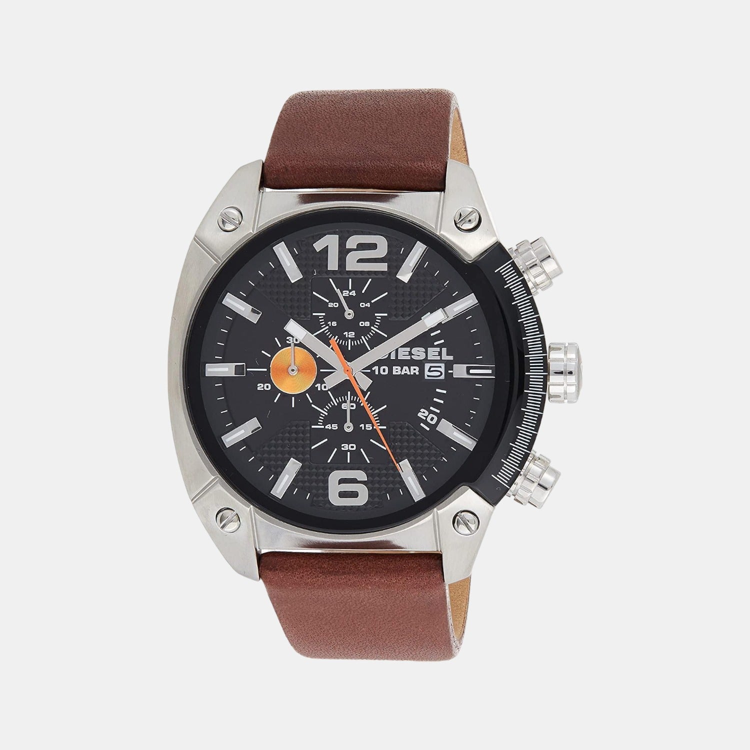 Diesel Round Black Chronograph watch