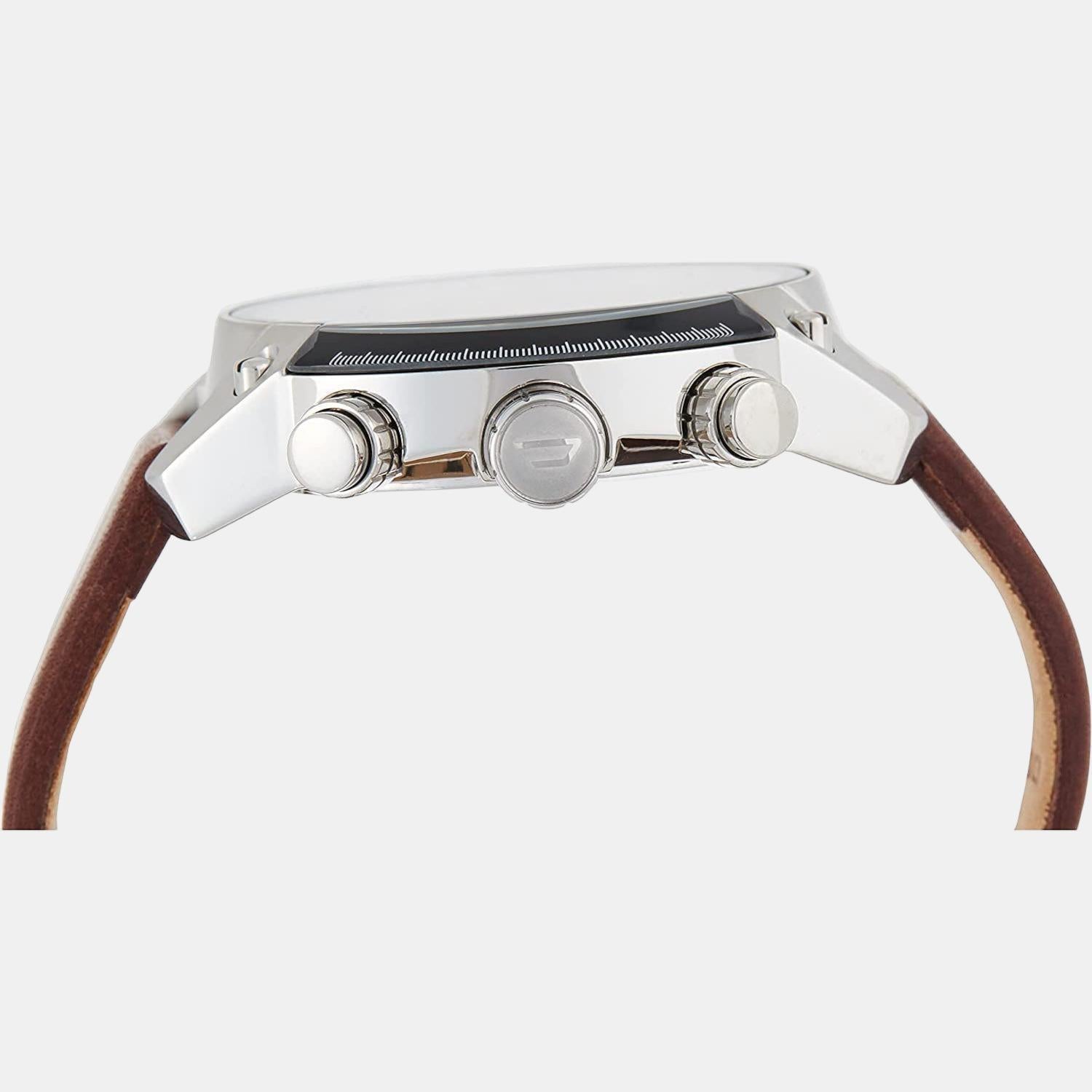 Diesel Men Round Black watch