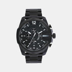 Diesel Round Black Chronograph watch