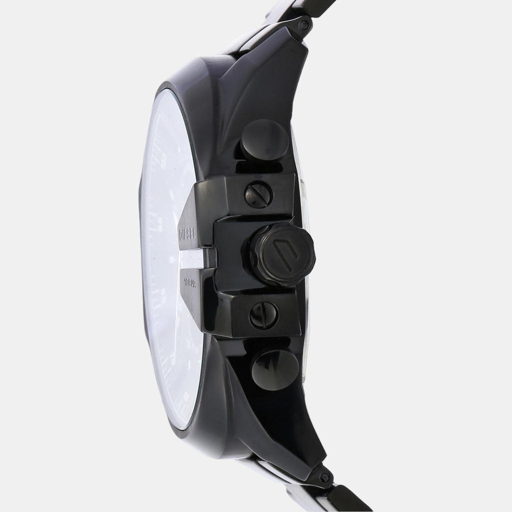 Diesel Men Round Black watch