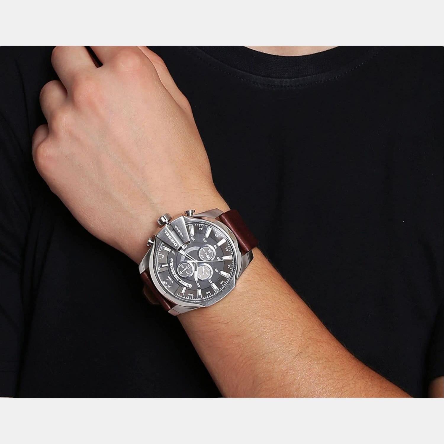 Diesel 44 mm Brown Quartz watch