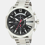 Diesel Men Round Black watch