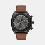 Diesel Round Grey Chronograph watch
