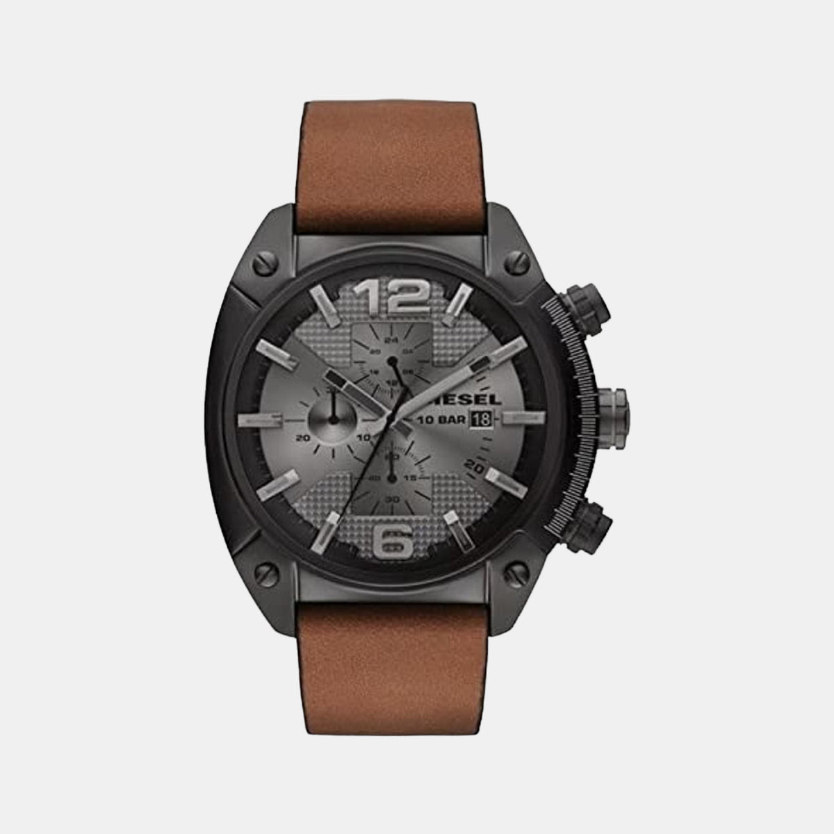 Diesel Round Grey Chronograph watch