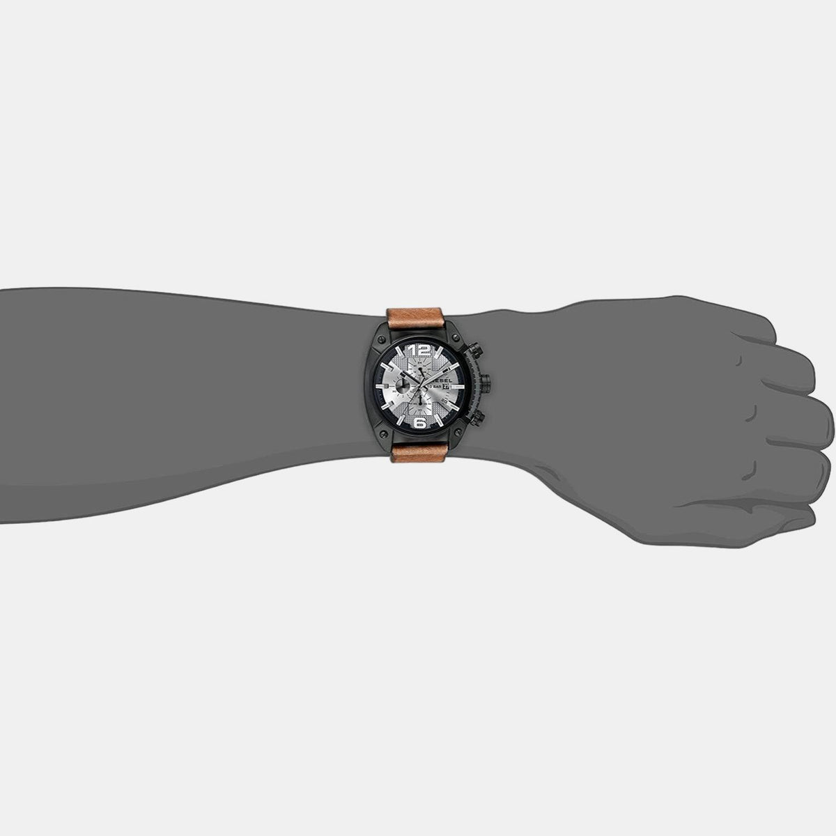 Diesel Men Round Grey watch