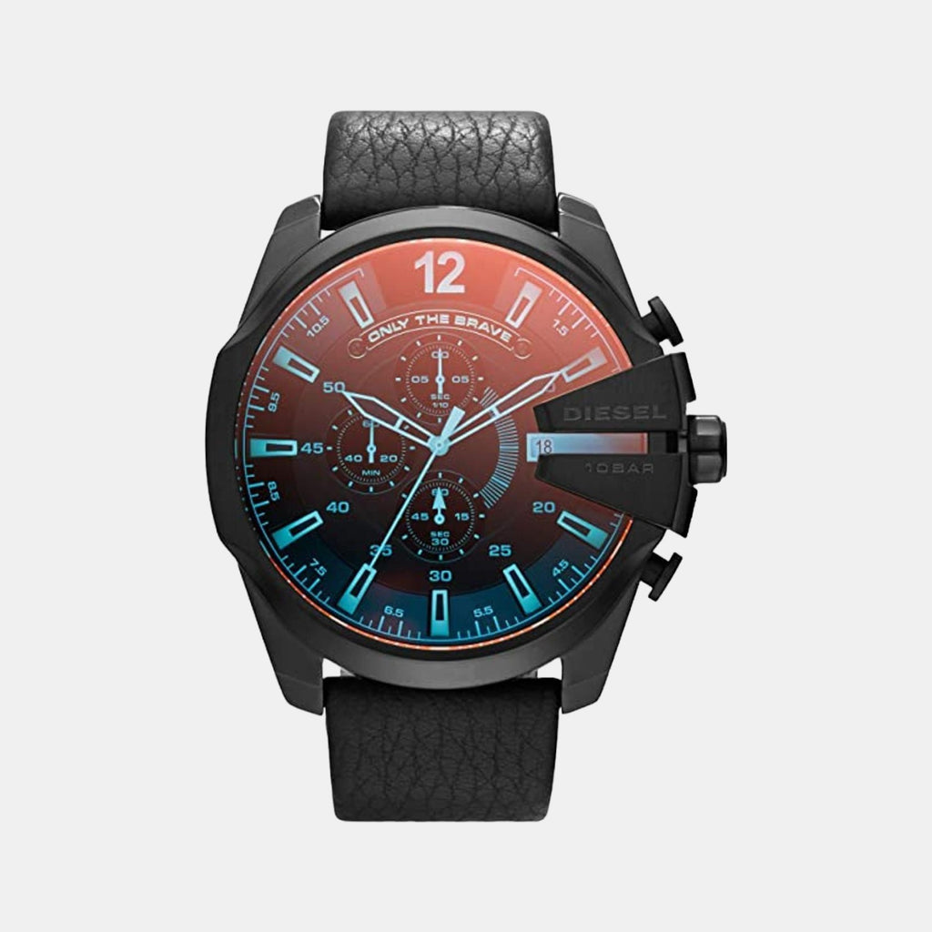 Diesel Round Black Chronograph watch