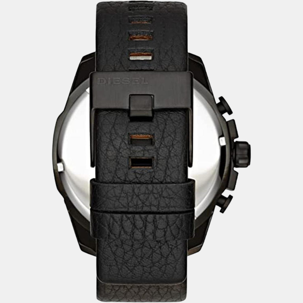 Diesel Men Round Black watch