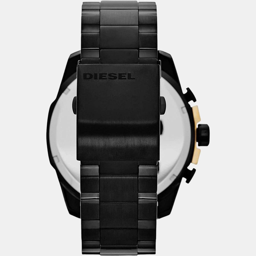 Diesel Men Round Black watch