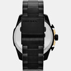 Diesel Men Round Black watch