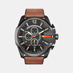 Diesel Round Black Chronograph watch