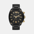 Diesel Round Black Chronograph watch