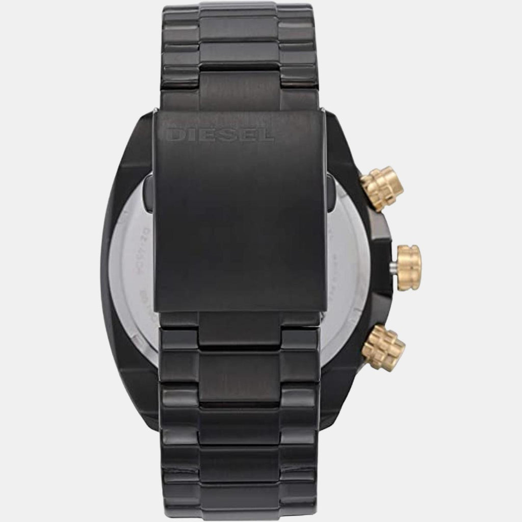 Diesel Men Round Black watch