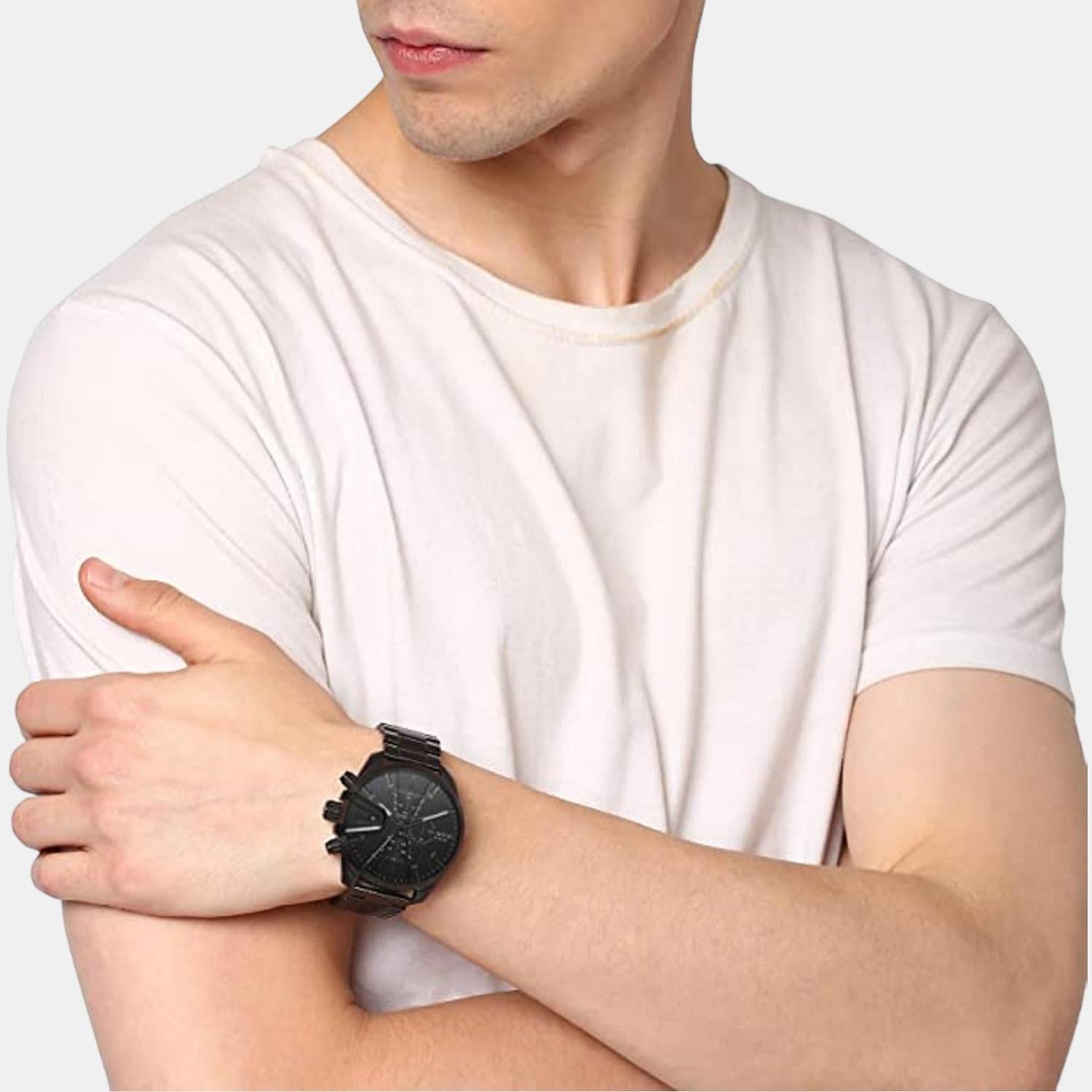 Diesel Stainless Steel Black watch