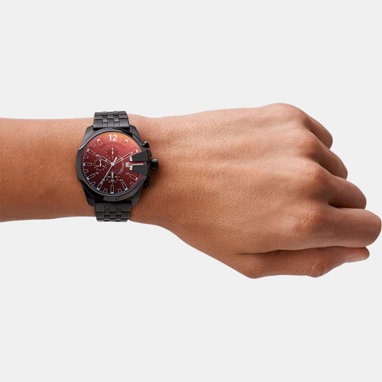 Diesel Stainless Steel Round watch