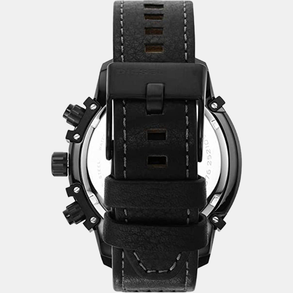 Diesel Men Round Black watch