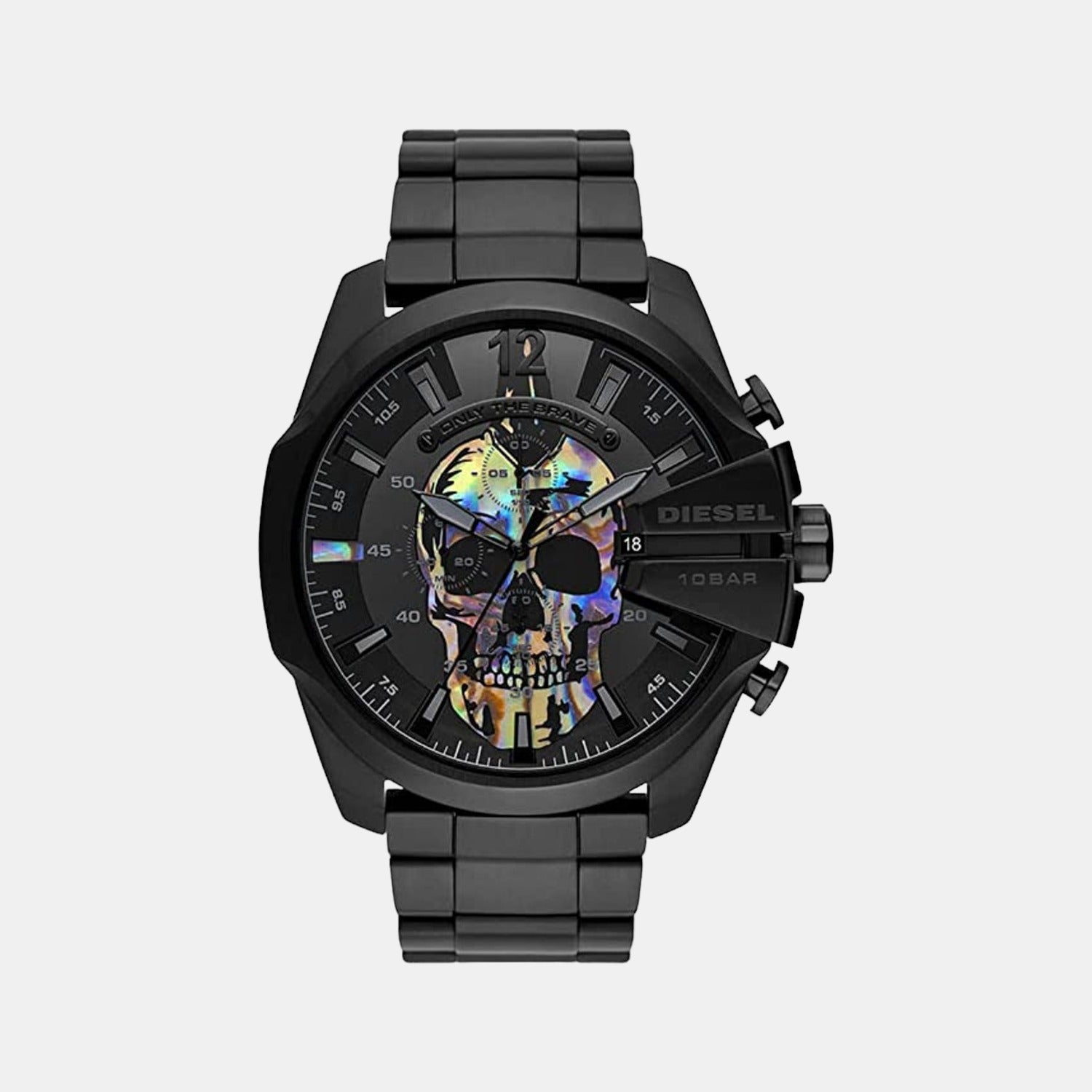 Diesel Round Black Chronograph watch
