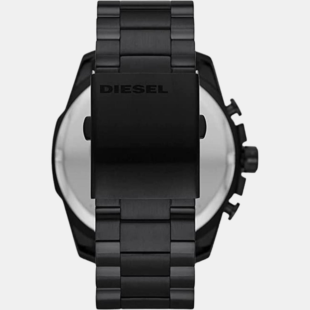 Diesel Men Round Black watch
