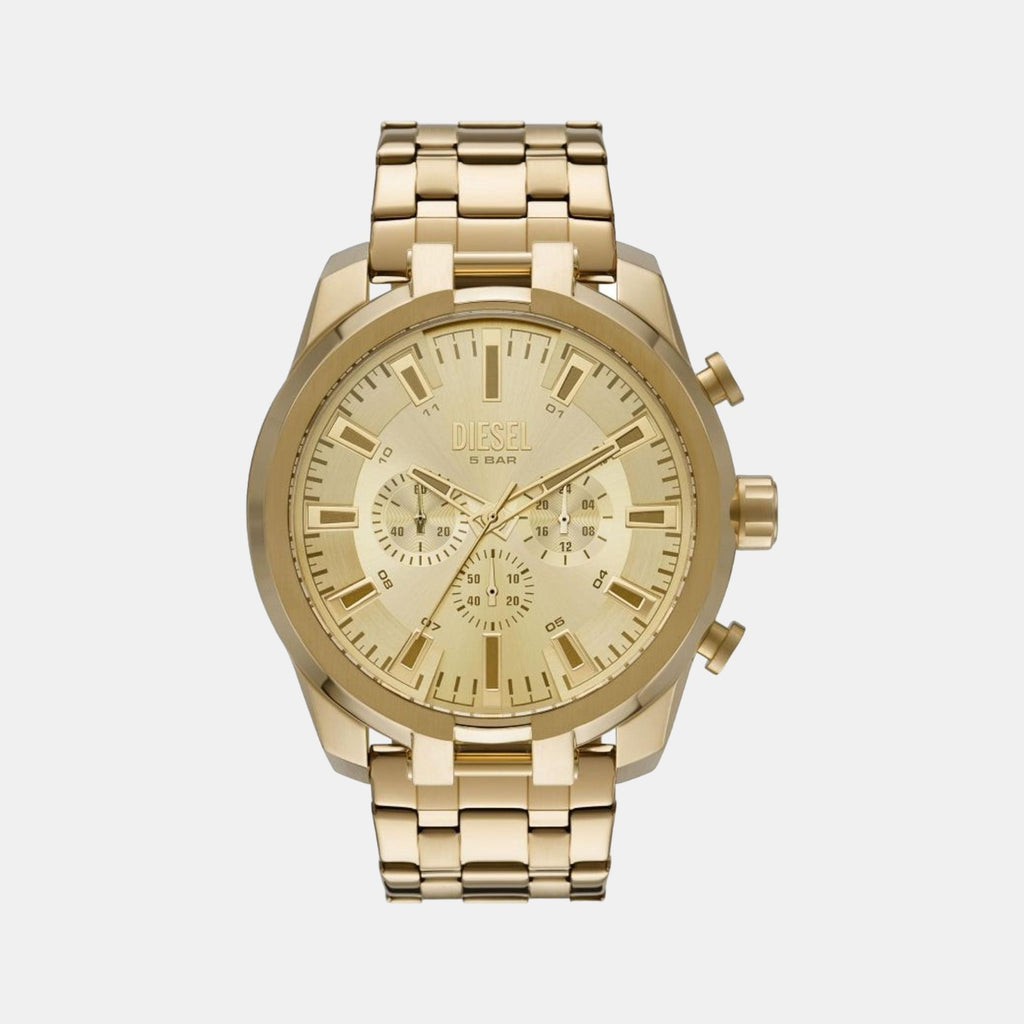 Diesel Round Gold Chronograph watch