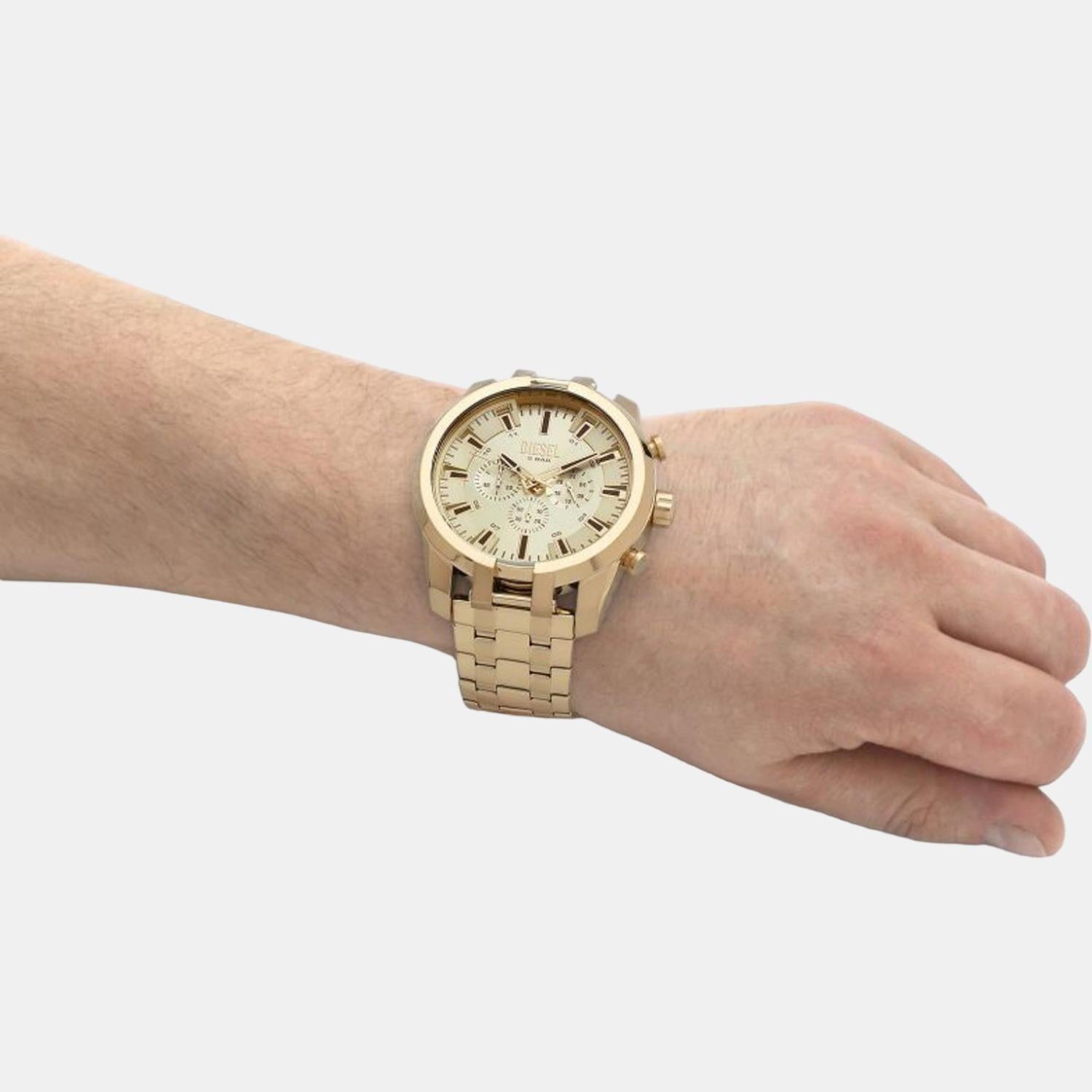 Diesel Stainless Steel Round watch